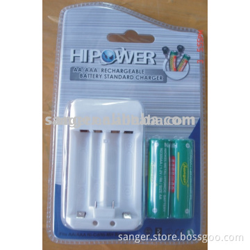 Neutral package battery charger